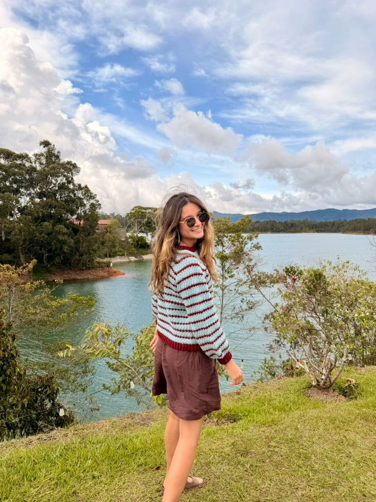 Curso+Patrón Strawberry Fields Sweater🍓